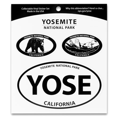 Yosemite National Park Triple Decal